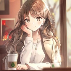having coffee with onee-sama