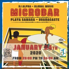 DJ ALPHA -AFRO MUSIC@ MICROBAR SAMARA COSTA RICA