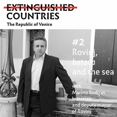 Rovinj, batana and the sea