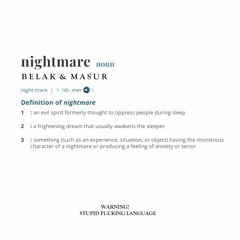 Belak & Masur - Nightmare