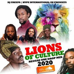 LIONS OF CULTURE REGGAE ONE DROP MIX 2020 [DJ CREEPA]