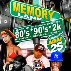 MEMORY LANE 80S 90S 2K PARTY