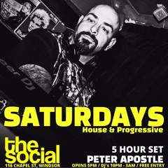Peter Apostle 5 Hours @ The Social Saturdays