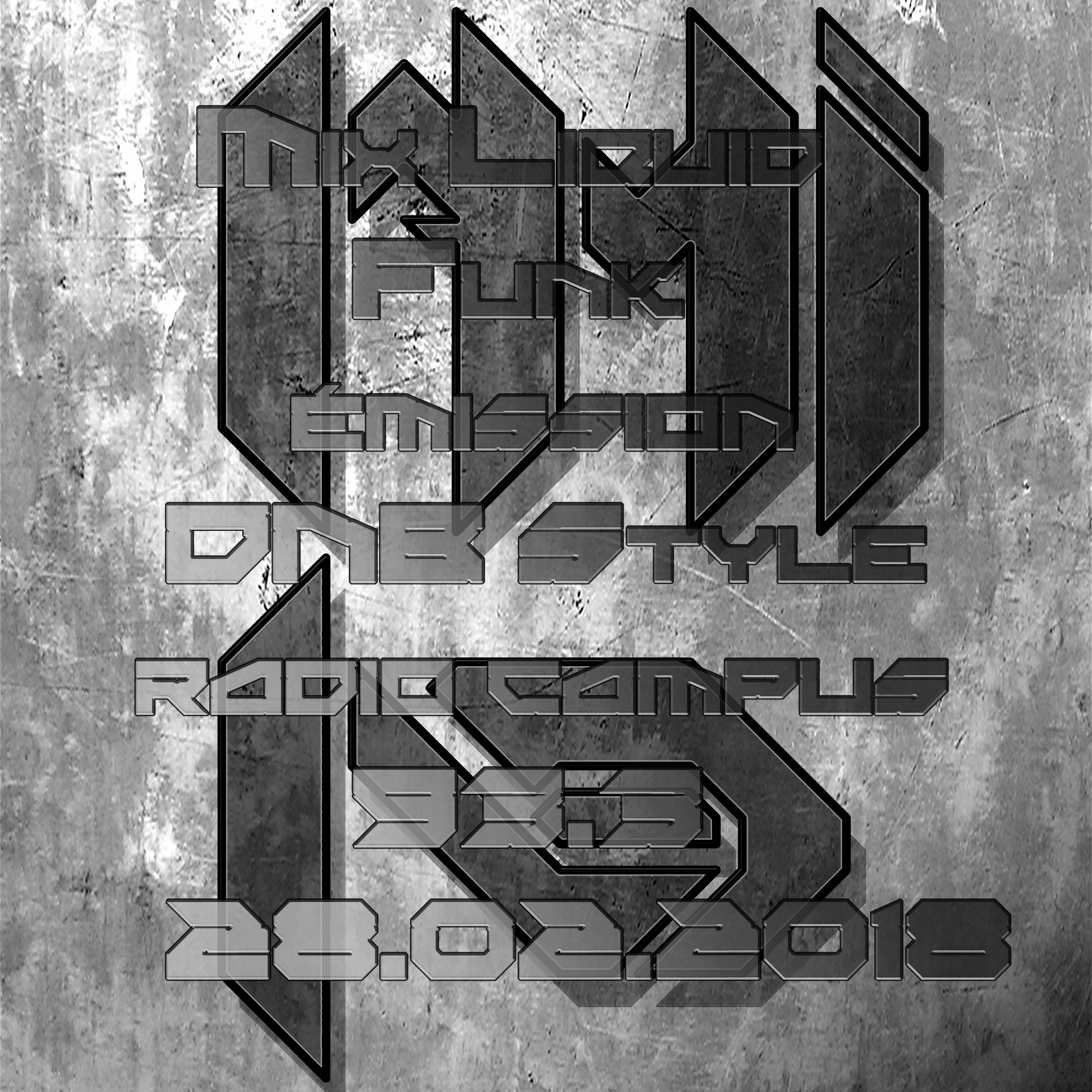 Mix Liquuid Funk drum and bass Émission DNB Style  28.02.2018 With Kamineo
