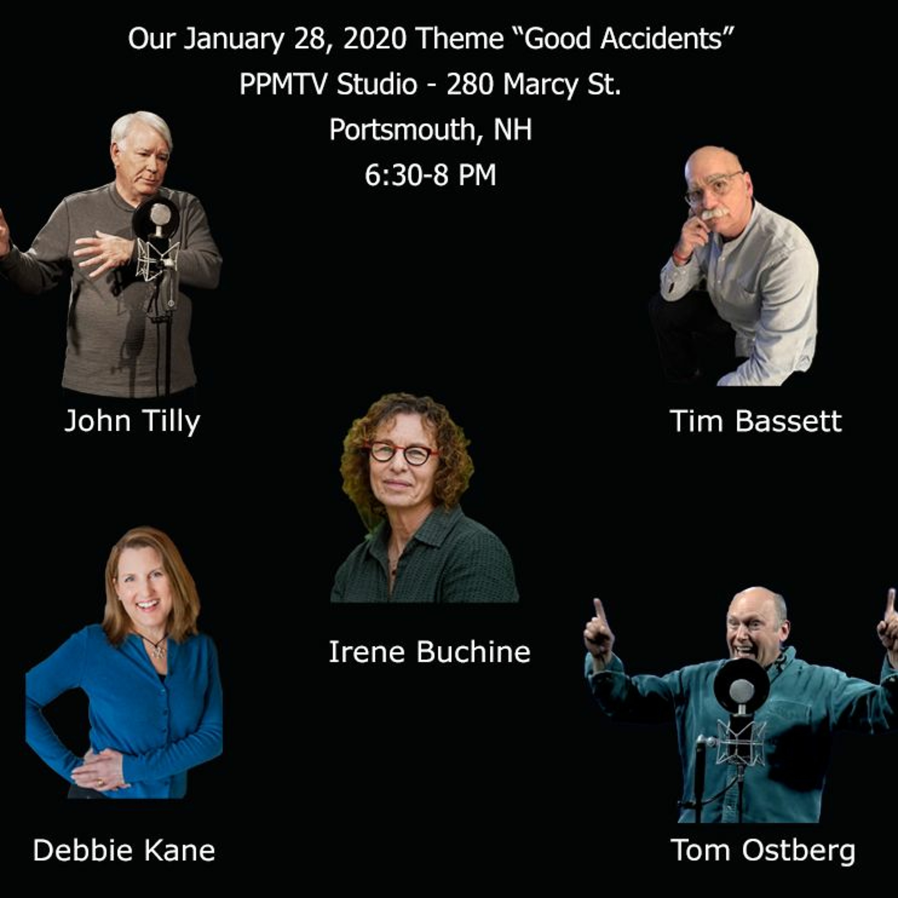 True Tales Live - January 28, 2020 - Theme: Good Accidents