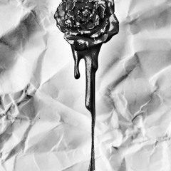 LONE BLACK ROSE