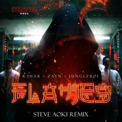 R3HAB & ZAYN & Jungleboi - Flames (Steve Aoki Remix)