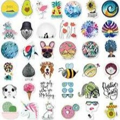 Stickers And Empty Boxes