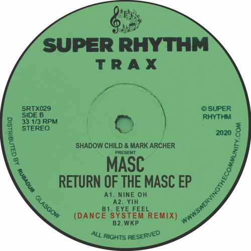 B1. MASC - EYE FEEL - DANCE SYSTEM REMIX - Super Rhythm Trax 029