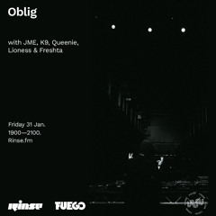 Oblig with JME, K9, Queenie, Lioness & Freshta - 31 January 2020