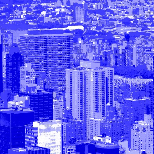 Leonard Bowman - five shades of blue but not gloomy
