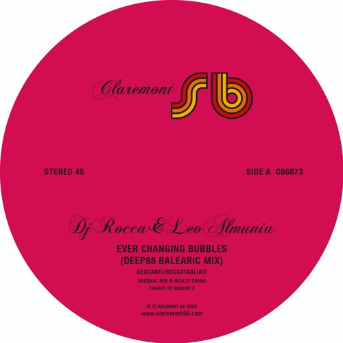 Dj Rocca & Leo Almunia - Ever Changing Bubbles (Deep88 Balearic Dub Mix) Clip
