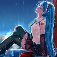 Hatsune Miku - in the rain