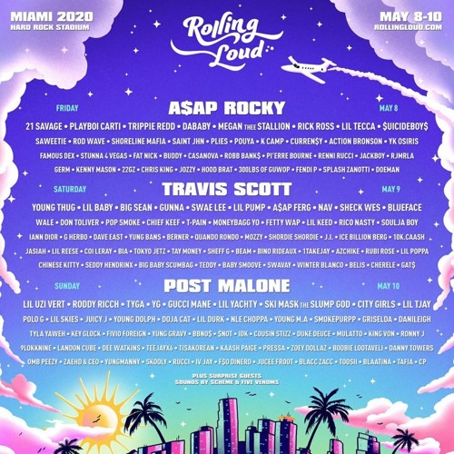 Stream Rolling Loud Headliners 2020 by DJ DM Listen online for free
