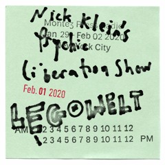 PSYCHIC LIBERATION SHOW ON MONTEZ PRESS with : LEGOWELT