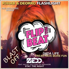 Blast Off x FHMF vs.Flashlight x Stay The Night vs.Flip The Beat (Jake Luke & DJ Bau Mashup)