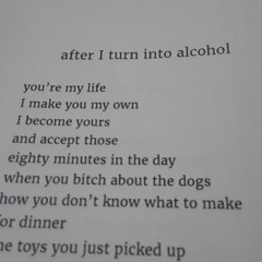 After I Turn Into Alcohol
