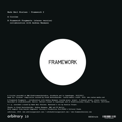 Mads Emil Nielsen + Various Artists: Framework 2 (arbitrary10)