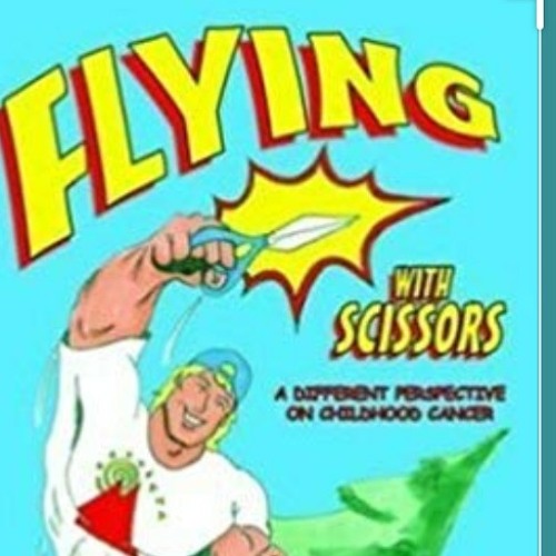 Legohead-Flying with scissors