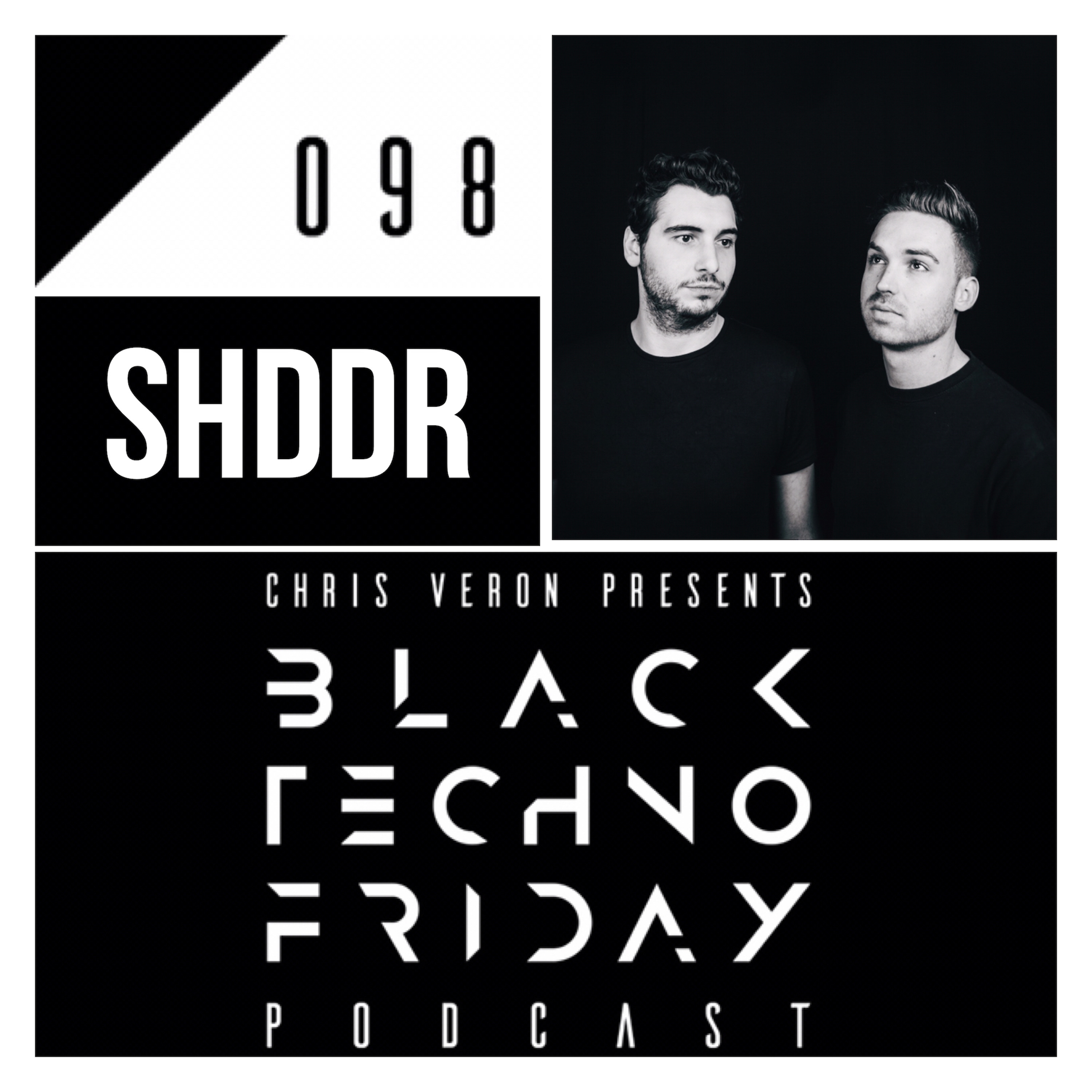 Black TECHNO Friday Podcast #098  by SHDDR (Legend/IAMT/Set About) episode artwork