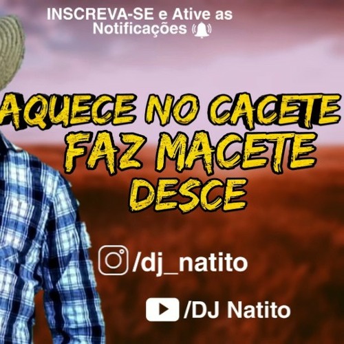 Biu do Piseiro - AQUECE NO CACETE FAZ MACETE DESCE - DJ Natito Mix