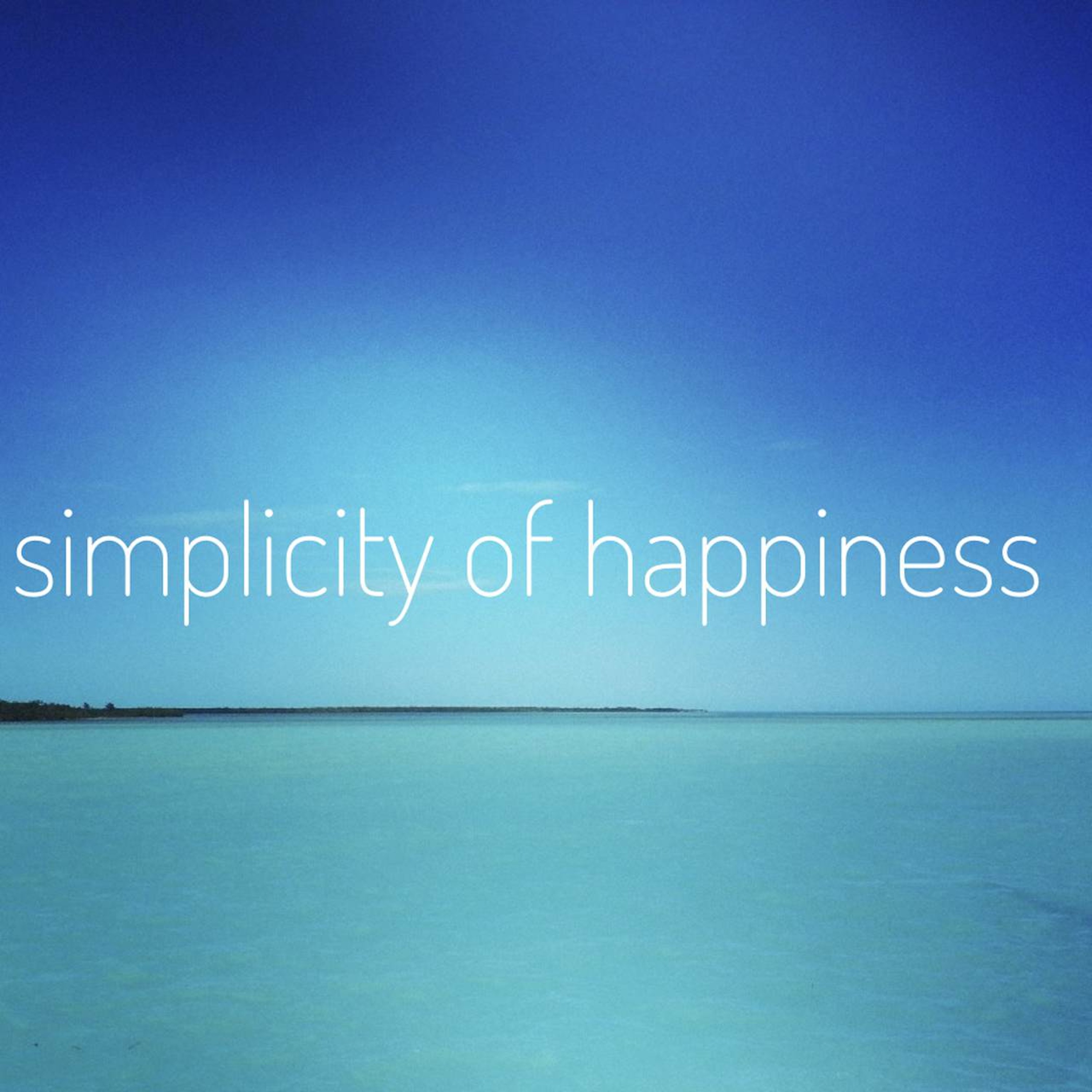 simplicity of happiness