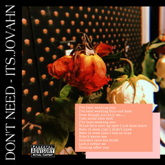 Don’t Need