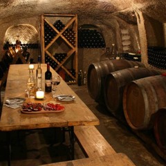 Let’s have wine in the cellar
