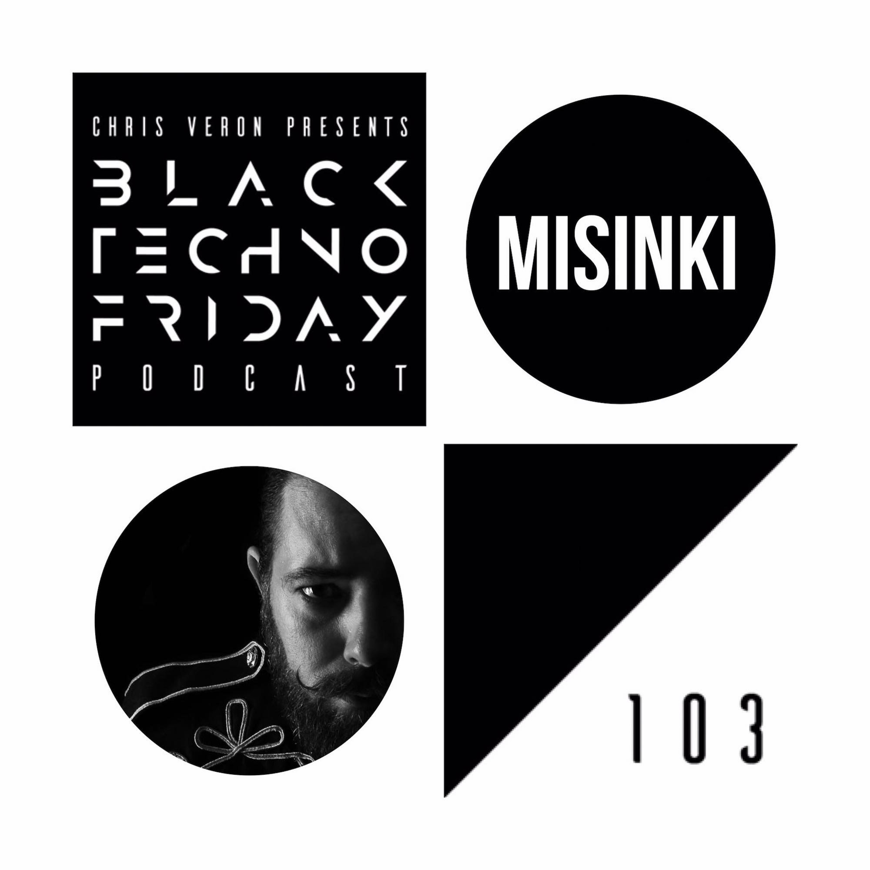 Black TECHNO Friday Podcast #103 by MiSiNKi (IAMT/Reload Black/Dolma) episode artwork