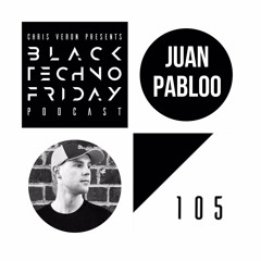 Black TECHNO Friday Podcast #105 by Juan Pabloo (Orange/Oscuro)