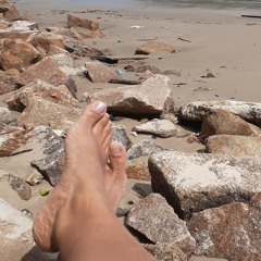 Meditação praia