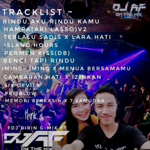 DJ RINDU AKU RINDU KAMU VS HAMPA V2 20K0 HARDMIX FUNKOT NONSTOP(DJ AF FT FDJ RIRIN G-MIX.)