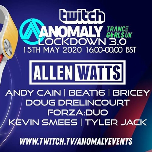 Andy Cain - Live from Anomoly lockdown 3.0