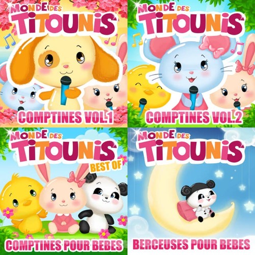 Comptines pour bébés (Titounis Best of) - Compilation di Monde des Titounis