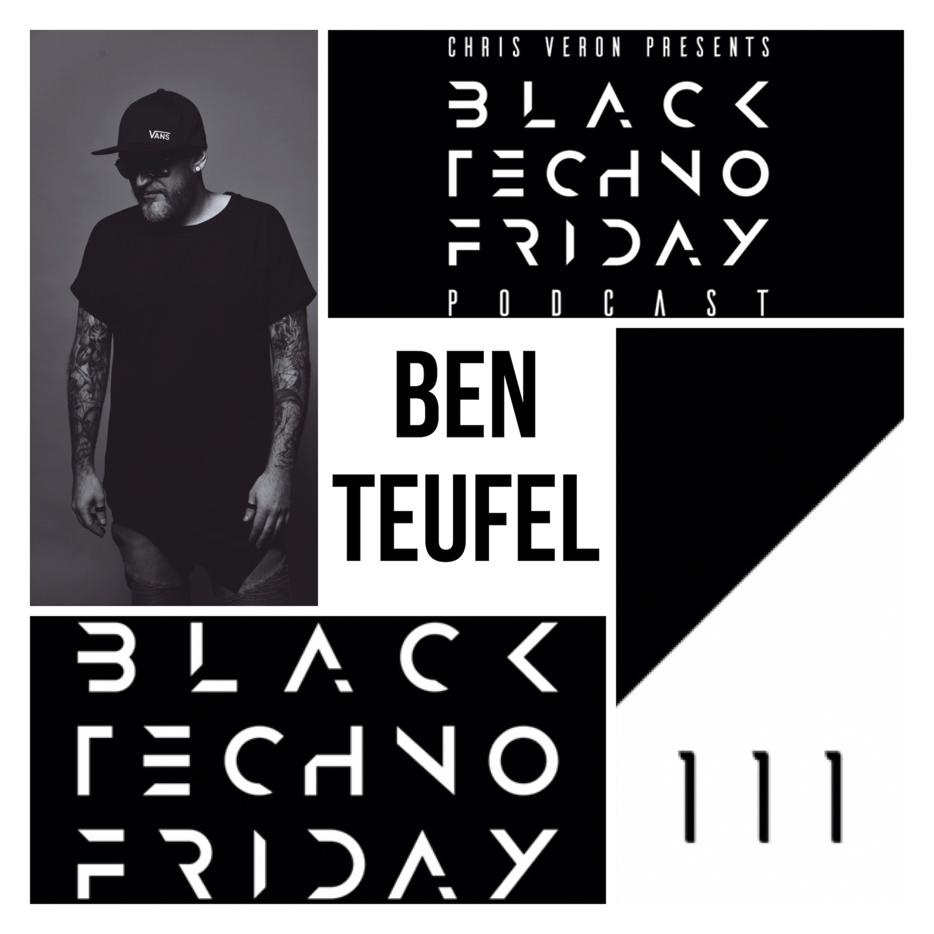Black TECHNO Friday Podcast #111 by Ben Teufel (Prospect/Say What/Gain) episode artwork