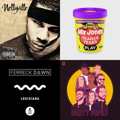Dance pop mostly sorted by valence from high to low