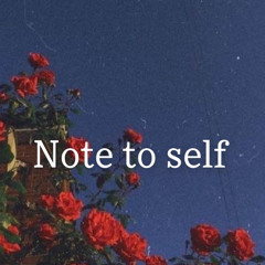 Note To Self - Z ( Prod. Tsurreal x rossgossage )