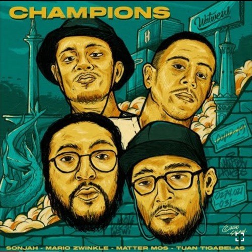 Mario Zwinkle, Tuan Tigabelas, Sonjah, Matter Mos - CHAMPIONS