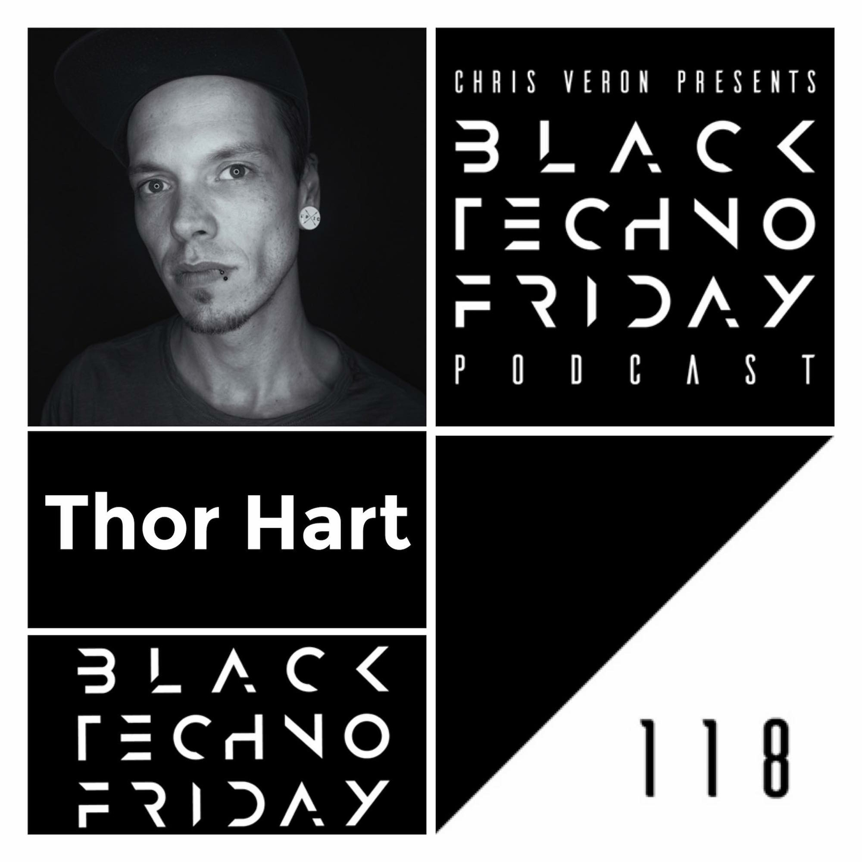 Black TECHNO Friday Podcast #118 by Thor Hart (Ballroom/Frequenza/Sovielmehr) episode artwork
