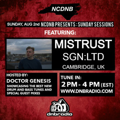 Doctor Genesis LIVE on DNBRADIO - NCDNB Sunday Sessions - Mistrust Guest Mix