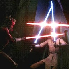 Star Wars The Clone Wars Hondo & Kenobi Vs Maul and Savage