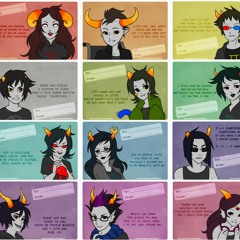 Homestuck valentine cards (bloopers)🤣