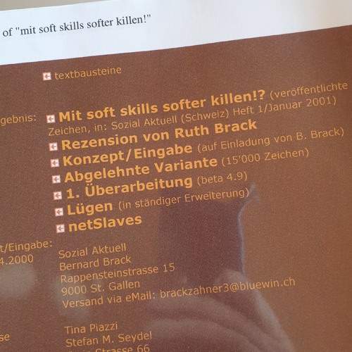 2001 mit soft skills softer killen #Sozialarbeit