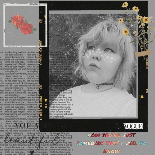Somebody That I Used To Know - Cover