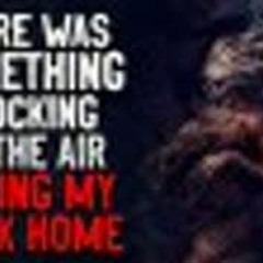 "There was something knocking on the air during my walk home" Creepypasta