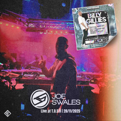 Joe Swales Live @ TOSH feat Billy Gillies 28/11/25