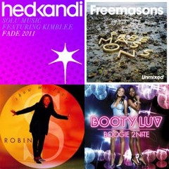 Funky house classics, disco house, soulful vocal house, 90s 2000s party music