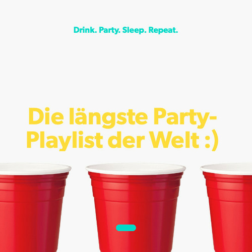 Die längste Party-Playlist der Welt :)