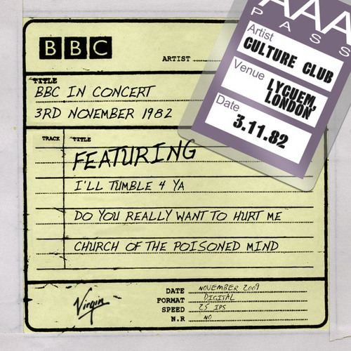 Culture Club – BBC In Concert (3rd November 1982)