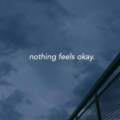 I fucking hate myself